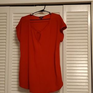 Womens red shirt